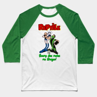 Popeye Kombat - Reptile Baseball T-Shirt